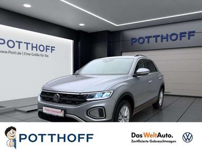 gebraucht VW T-Roc 2.0 TDI DSG Life Navi AHK ACC LED Sitzhzg