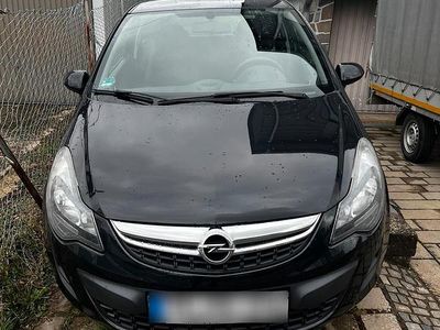 Gebraucht Opel Corsa 69 PS (50 kW) 2014 Schwarz Kleinwagen