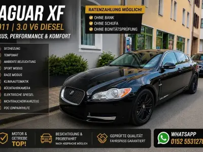 Gebraucht Jaguar XF 211 PS (155 kW) 2011 Schwarz Limousine