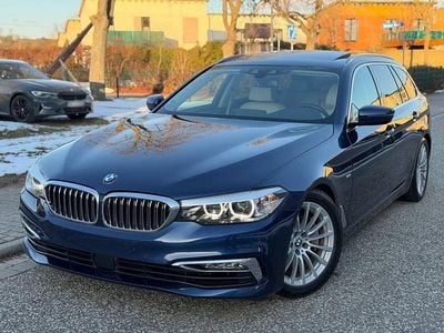 Gebraucht BMW 525 Sport Line 231 PS (169 kW) 2018 Blau Kombi