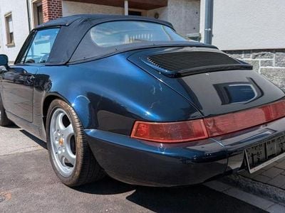 Usado Porsche 964 250 HP (183 kW) 1991 Azul Cabrios