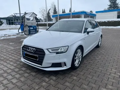 Brugt Audi A3 Sport 116 HK (85 kW) 2019 Hvid Sedan