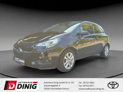 Gebraucht Opel Corsa 101 PS (74 kW) 2018 Schwarz Kleinwagen