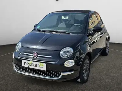 Brugt Fiat 500C Lounge 86 HK (63 kW) 2018 Sort Cabriolet