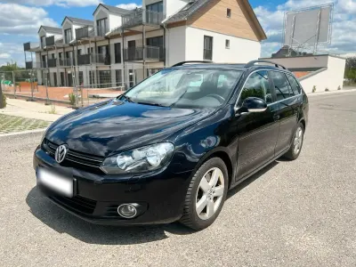 Gebraucht VW Golf VI 140 PS (102 kW) 2011 Schwarz Kombi
