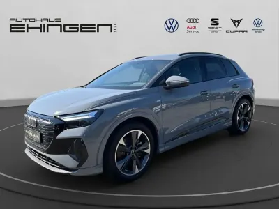 Gebraucht Audi Q4 e-tron S-Line 150 kW (204 PS) 2023 Grau SUV
