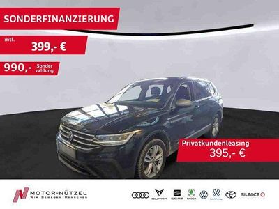 Gebraucht VW Tiguan Allspace Life 200 PS (147 kW) 2022 Schwarz SUV