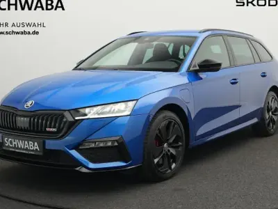 Gebraucht Skoda Octavia RS 245 PS (180 kW) 2023 Raceblau metallic Kombi