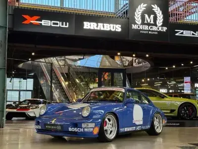 Gebraucht Porsche 911 Carrera 376 PS (276 kW) 1992 Blau Coupé