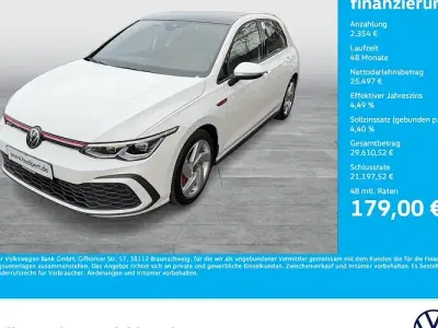 Brugt VW Golf VIII GTI 245 HK (180 kW) 2024 Hvid Sedan