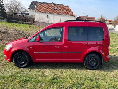 Gebraucht VW Caddy Comfortline 140 PS (102 kW) 2012 Rot Van / Kleinbus