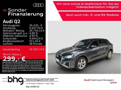 Gebraucht Audi Q2 S-Line 116 PS (85 kW) 2025 Grau SUV