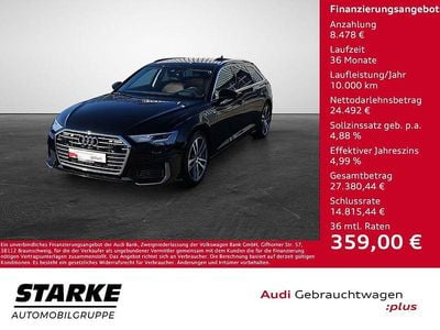 Brugt Audi A6 S-Line 299 HK (219 kW) 2022 Sort Stationcar