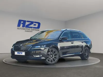 Gebraucht Skoda Superb Style 150 PS (110 kW) 2016 Schwarzmagic perleffekt Kombi