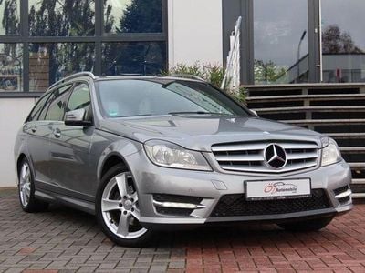 Second-hand Mercedes C200 AMG line 184 CP (135 kW) 2013 Argintiu Berlinǎ