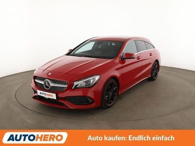 Gebraucht Mercedes CLA250 Shooting Brake AMG line 211 PS (155 kW) 2017 Rot Kombi