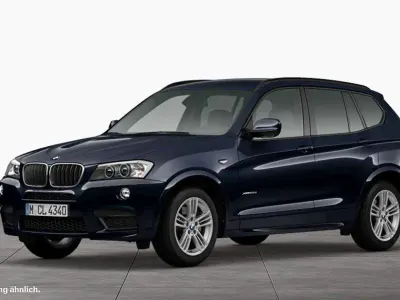 Gebraucht BMW X3 M Sport 184 PS (135 kW) 2012 M carbonschwarz SUV