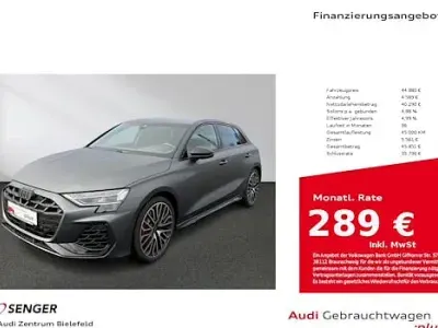 Brugt Audi S3 Sport 333 HK (244 kW) 2024 Grå Sedan