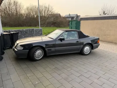 Gebraucht Mercedes SL320 231 PS (169 kW) 1994 Schwarz Cabrio