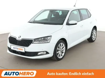Gebraucht Skoda Fabia Soleil 95 PS (69 kW) 2019 Weiß Kleinwagen