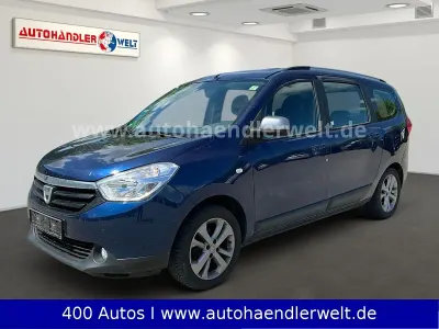 Gebraucht Dacia Lodgy Ambiance 83 PS (61 kW) 2015 Blau Van / Kleinbus