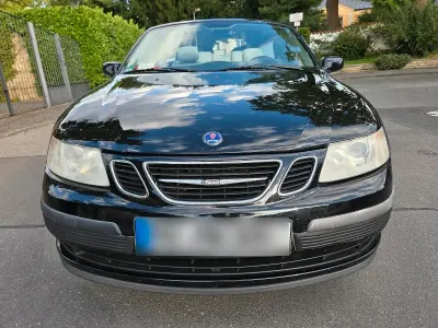 Gebraucht Saab 9-3 Linear 150 PS (110 kW) 2005 Schwarz Cabrio