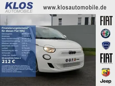 Gebraucht Fiat 500e Icon 86 kW (118 PS) 2022 Arktis weiss Kleinwagen