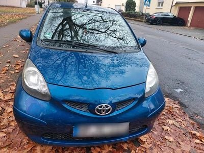Usata Toyota Aygo 68 CV (50 kW) 2007 Blu Utilitaria
