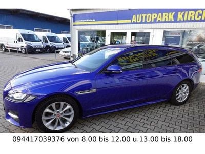 Gebraucht Jaguar XF R-Sport 179 PS (131 kW) 2019 Caesium blue (metallic) Kombi