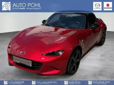 Gebraucht Mazda MX5 Exclusive-Line 131 PS (96 kW) 2017 Rubinrot metallic Cabrio
