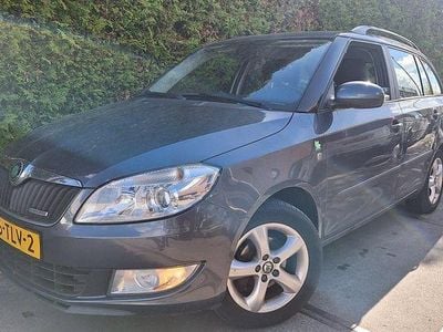 Second-hand Skoda Fabia GreenLine 75 CP (55 kW) 2012 Gri Break