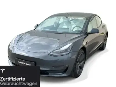 Brugt Tesla Model 3 Long Range RWD 208 kW (283 HK) 2021 Sølv Sedan