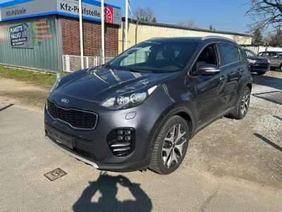 Używany Kia Sportage GT-Line 185 KM (136 kW) 2017 Szary SUV