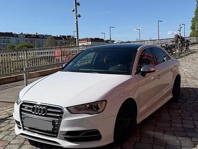 Usata Audi S3 300 CV (220 kW) 2015 Bianco Berlina