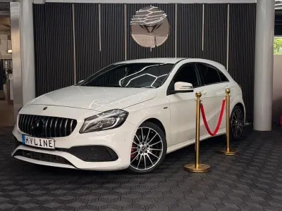 Gebraucht Mercedes A200 Business 136 PS (100 kW) 2017 Weiß Kleinwagen