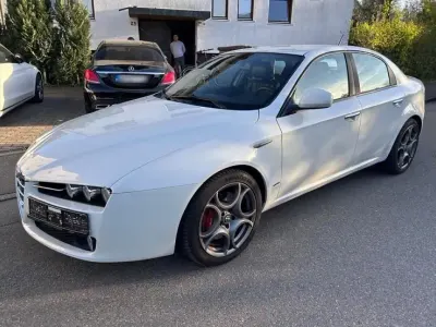 Brugt Alfa Romeo 159 Ti 150 HK (110 kW) 2008 Hvid Sedan