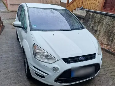 Gebraucht Ford S-MAX S 203 PS (149 kW) 2012 Weiß Van / Kleinbus