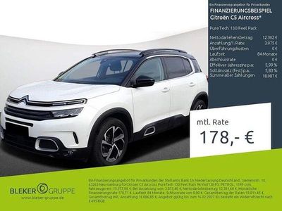 Gebraucht Citroën C5 Aircross Feel 131 PS (96 kW) 2022 Perlmutt weiß SUV