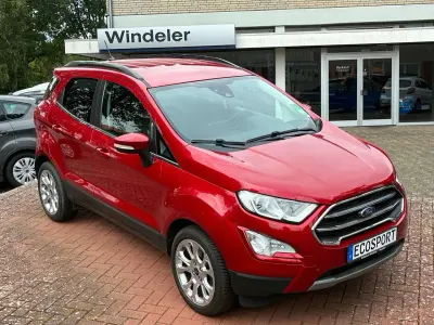 Gebraucht Ford Ecosport Titanium 125 PS (91 kW) 2021 Fantastic red tc SUV