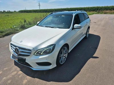 Usata Mercedes E350 258 CV (189 kW) 2014 Bianco Station wagon