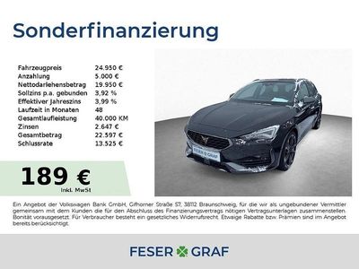 Gebraucht Cupra Leon VZ 245 PS (180 kW) 2022 Mitternachtsschwarz Kombi