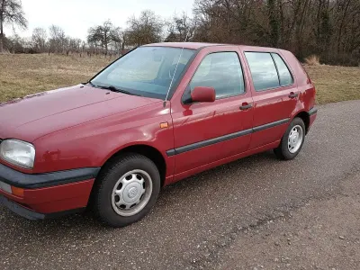 Brugt VW Golf III 75 HK (55 kW) 1994 Rød Hatchback