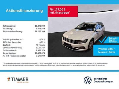Gebraucht VW Passat Basis 150 PS (110 kW) 2022 Weiß Kombi