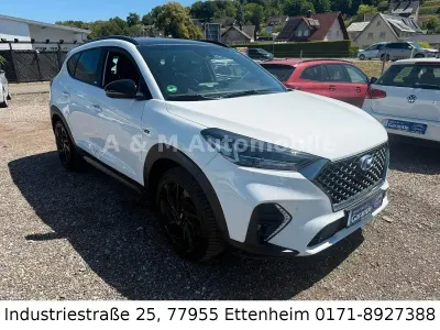 Gebraucht Hyundai Tucson N Line 185 PS (136 kW) 2020 Weiß SUV