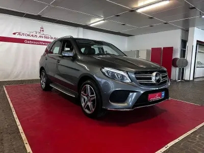Gebraucht Mercedes GLE250 AMG line 204 PS (150 kW) 2017 Selenitgrau  metalliclack SUV