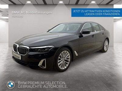 Używany BMW 520 Sport Line 190 KM (139 kW) 2022 Czarny Sedan/Limuzyna