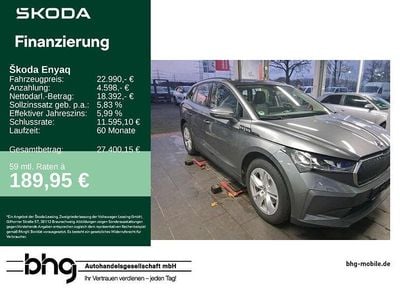 Gebraucht Skoda Enyaq iV 108 kW (148 PS) 2023 Grau SUV