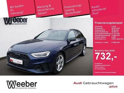 Usata Audi S4 Sport 341 CV (250 kW) 2023 Blu Station wagon