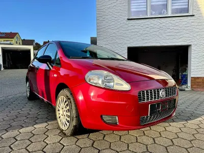 Usata Fiat Punto Active 77 CV (56 kW) 2009 Rosso Utilitaria