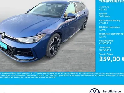 Occasion VW Passat R-line 265 PK (194 kW) 2025 Blauw Stationwagen